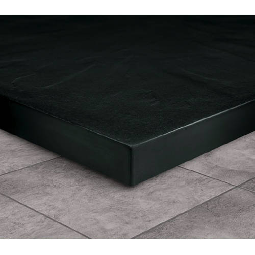 Example image of Slate Trays Rectangular Shower Tray & Graphite Waste 1400x800 (Black).