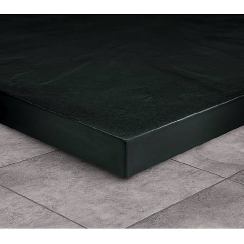 Example image of Slate Trays Rectangular Shower Tray & Chrome Waste 1400x800 (Black).