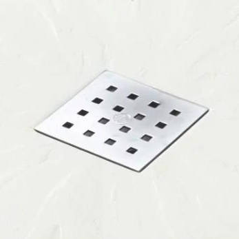 Example image of Slate Trays Rectangular Shower Tray & Chrome Waste 1400x800 (White).