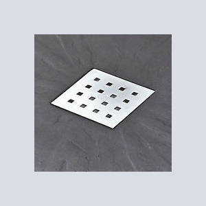 Example image of Slate Trays Easy Plumb Square Shower Tray & Waste 800x800 (Graphite).