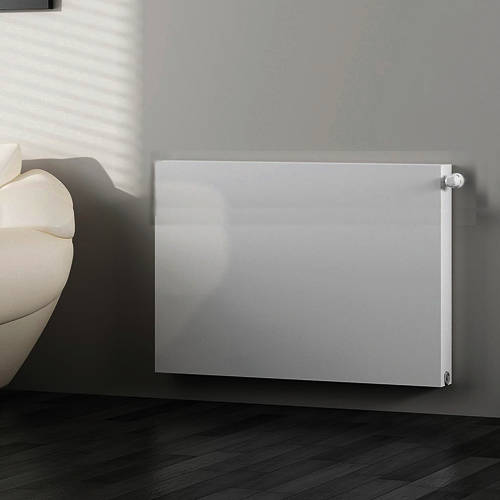 Kartell White K-Rad Kompact Horizontal Radiator 1000X600mm (Sc, ).