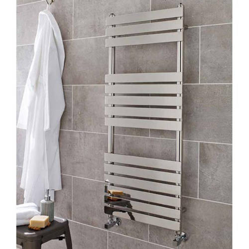 Kartell K-Rad Memphis Heated Towel Rail 600W X 1200H Mm (Chrome).