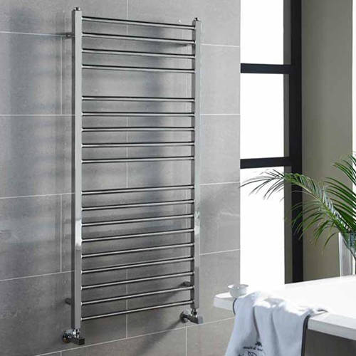 Kartell K-Rad Metro Heated Towel Rail 600W X 800H Mm (Stainless Steel).