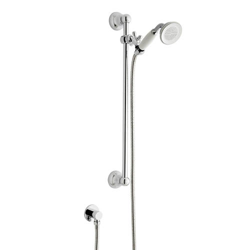 Kartell Shower Accessories Traditional Slide Rail Kit (Chrome).