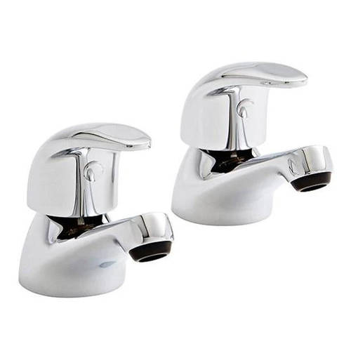 Kartell Koral Bath Taps (Pair, Chrome).