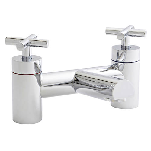 Kartell Times Bath Filler Tap (Chrome).