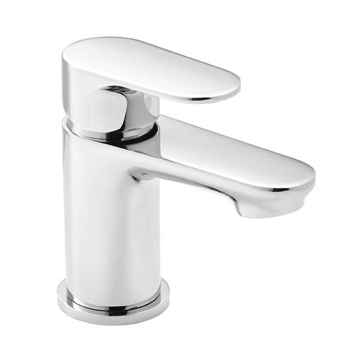 Kartell Mirage Mini Basin Mixer Tap With Click Clack Waste (Chrome).