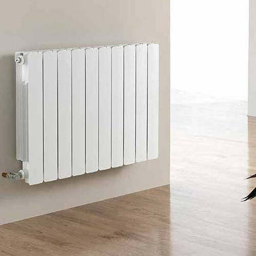 Kartell White K-Rad Vermont Aluminium Radiator 800W X 581H Mm (White).