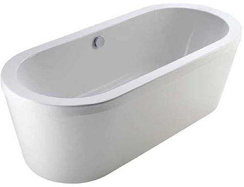 Larger image of Hydra Vision Freestanding Bath With Full Panel. 1700x800mm.