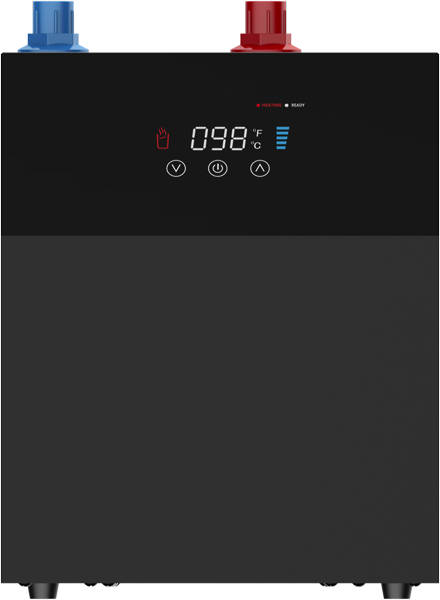 Example image of Kedl Tundra Digital 4 In 1 Boiling Water Kitchen Tap (Gun Metal Grey, 4.0L).