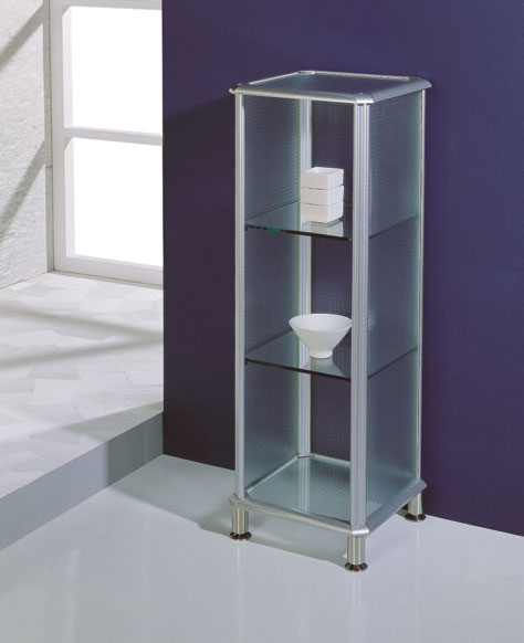 Larger image of Lucy Cavan bathroom stand 350x350x1000mm.