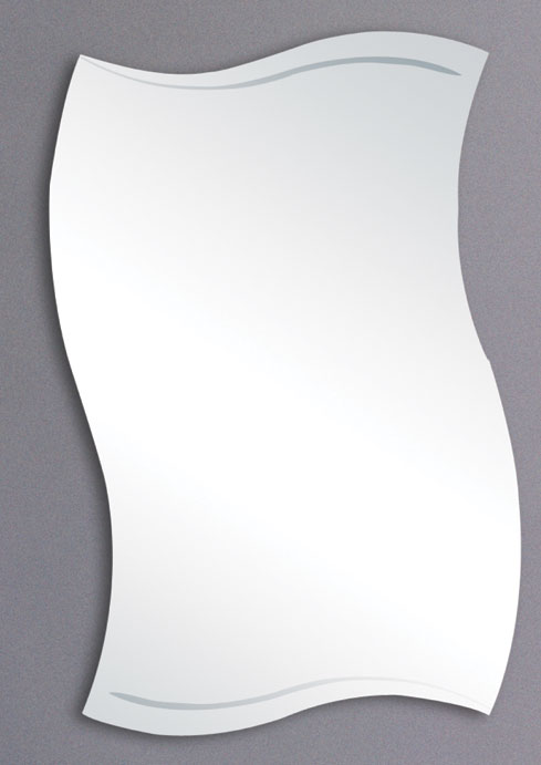 Larger image of Lucy Killybegs bathroom mirror.  Size 600x900mm.