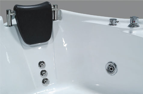 Example image of Lucy Potes 1700mm luxury whirlpool bath