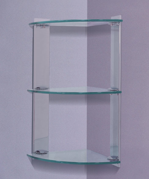 Larger image of Lucy Sligo bathroom shelves 250x250x510mm