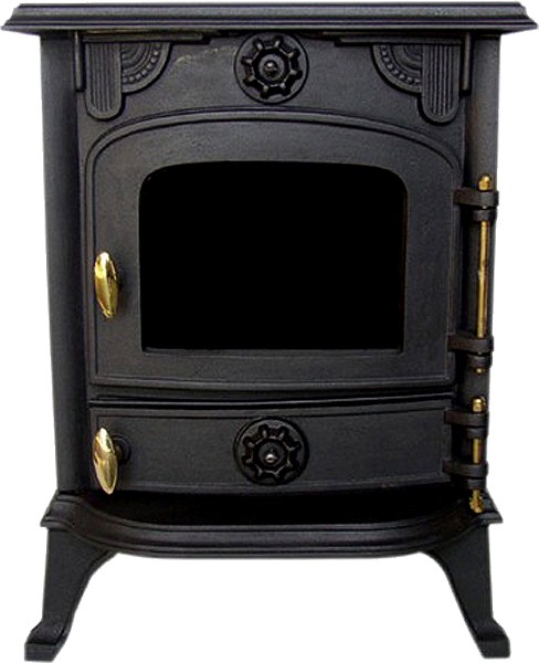 Larger image of La Hacienda Stoves Lincoln Wood Burning Stove.  582x445mm. 5kW.