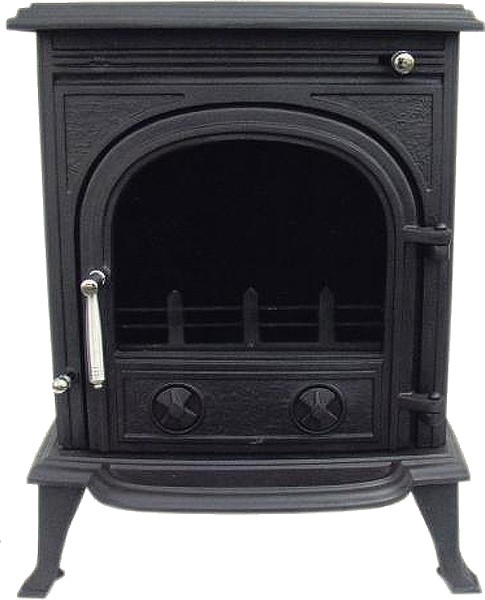 Larger image of La Hacienda Stoves Warwick Wood Burning Stove.  695x565mm. 9kW.