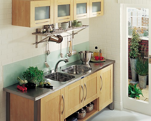 Example image of Rangemaster BenchTop 2.0 Bowl Stainless Steel Kitchen Sink Top. 2200mm.