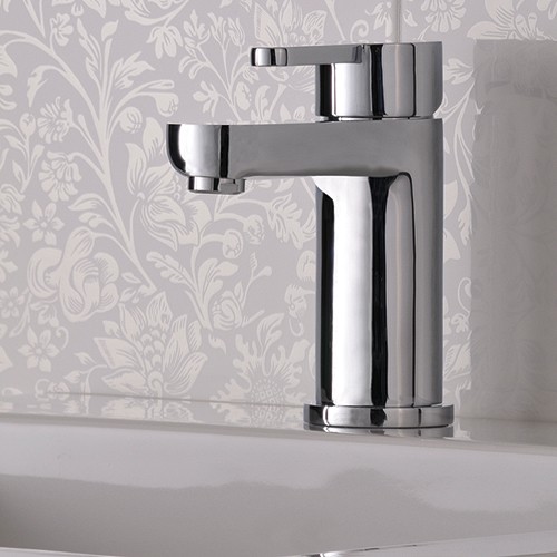 Example image of Mayfair Eion Mono Basin Mixer Tap With Click Clack Waste (Chrome).