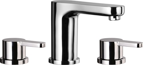 Larger image of Mayfair Eion 3 Tap Hole Bath Filler Tap (Chrome).