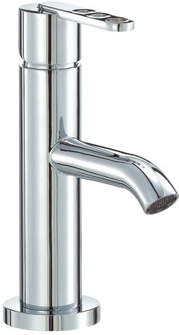 Larger image of Mayfair Zoom Cloakroom Mono Basin Mixer Tap, 163mm High.