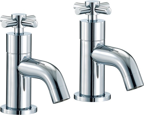 Larger image of Mayfair Series D Bath Taps (Pair, Chrome).