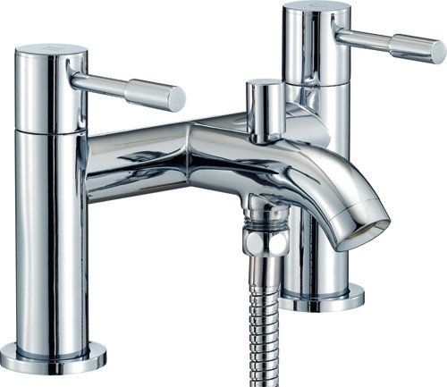 Larger image of Mayfair Series G Bath Shower Mixer Tap With Shower Kit (Chrome).