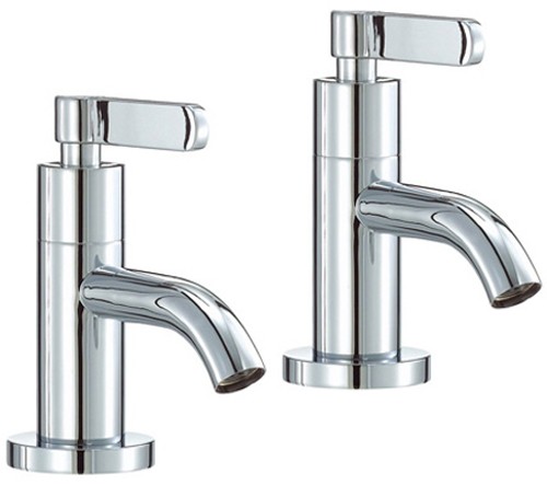 Larger image of Mayfair Stic Basin Taps (Pair, Chrome).