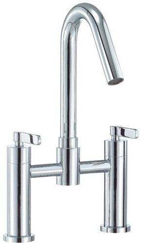 Larger image of Mayfair Stic Bath Filler Tap (High Spout, Chrome).