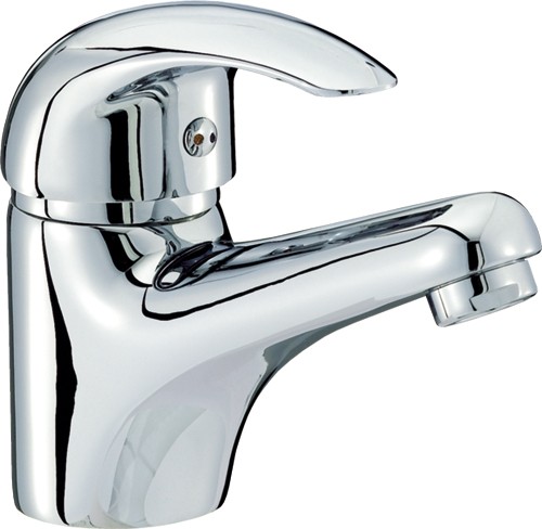 Larger image of Mayfair Titan Mono Basin Mixer Tap With Pop Up Waste (Chrome).