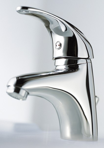 Example image of Mayfair Titan Mono Basin Mixer Tap With Pop Up Waste (Chrome).