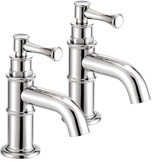 Larger image of Mayfair Tait Lever Bath Taps (Pair, Chrome).