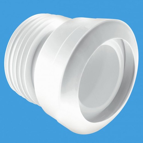 Larger image of McAlpine Plumbing WC 4"/110mm Straight Toilet Pan Connector (Macfit).