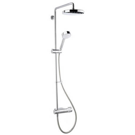 Larger image of Mira Agile Exposed Thermostatic Shower Valve With Rigid Riser Kit.