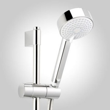 Example image of Mira Agile Eco Exposed Thermostatic Shower Valve With Slide Rail Kit (Chrome).
