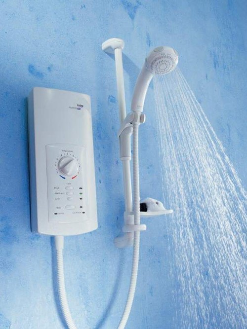 Larger image of Mira Electric Showers Mira Advance ATL 9kW thermostatic  in white.