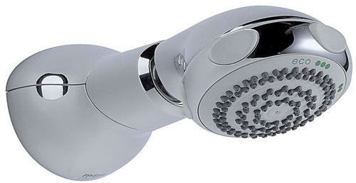 Larger image of Mira Eco BIR Water Saving Shower Head (Chrome).