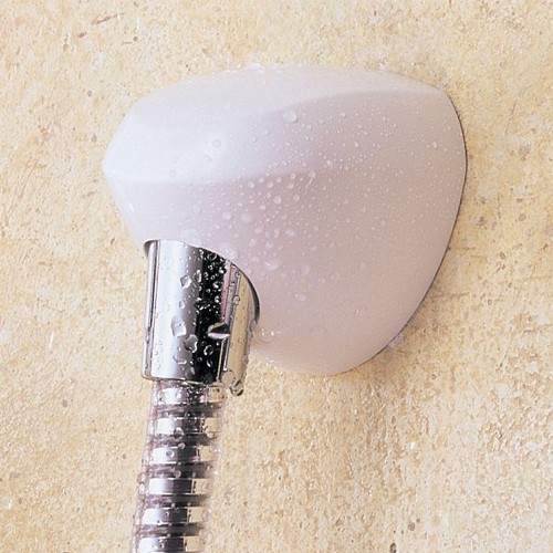 Larger image of Mira Accessories Mira RF5 Shower Hose Connector in White.