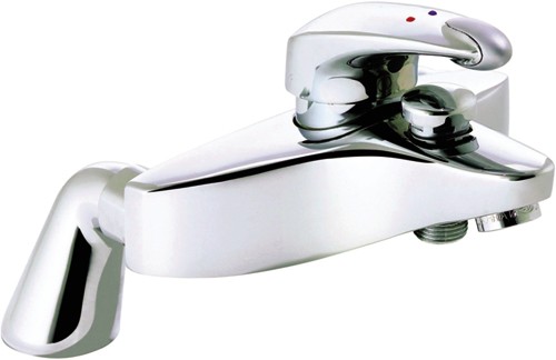 Larger image of Mira Excel Bath Shower Mixer Tap With Shower Kit (Chrome).