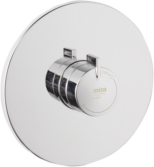 Larger image of Mira Minilite Concealed Thermostatic Shower Valve (Chrome).