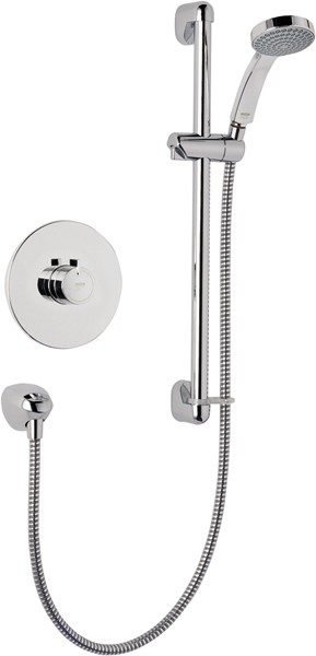 Larger image of Mira Minilite Concealed Thermostatic Shower Valve With Shower Kit (Chrome).