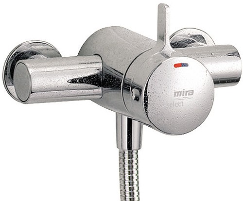 Larger image of Mira Select Exposed Thermostatic Shower Valve (Chrome).