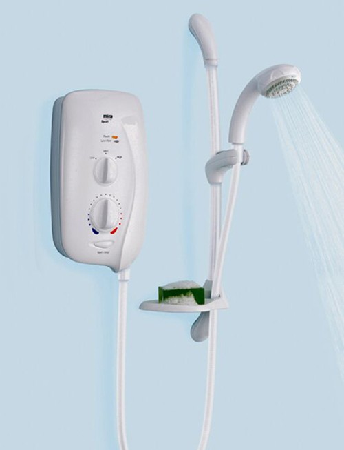 Larger image of Mira Electric Showers Mira Sport 9.0kW in white.
