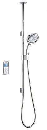 Larger image of Mira Vision Ceiling Fed Digital Shower (High Pressure, Chrome).