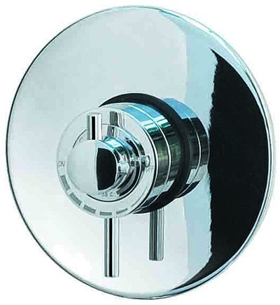 Example image of MX Showers Atmos Zone Shower Valve With Round Shower Head & Arm.