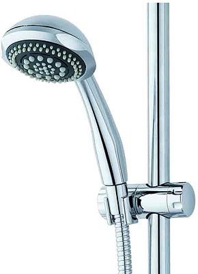 Example image of MX Showers Atmos Azure Bar Shower Valve With Rigid Riser Kit.