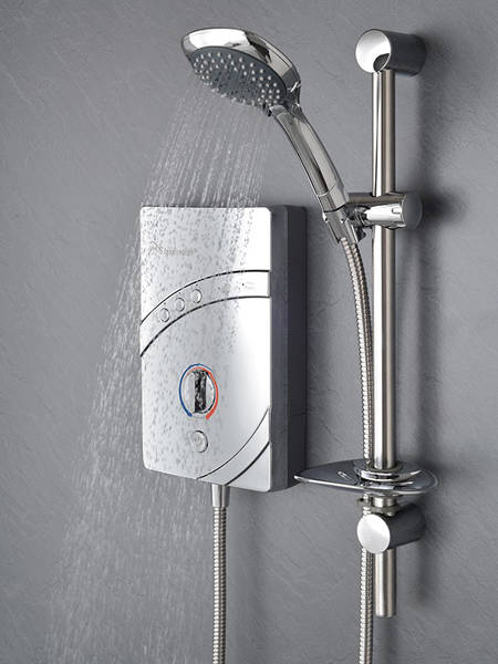 Larger image of MX Showers InspiratIon QI Electric Shower (10.5kW, Chrome).