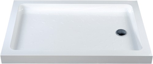 Larger image of MX Trays Acrylic Capped Rectangular Shower Tray. 1200x800x80mm.