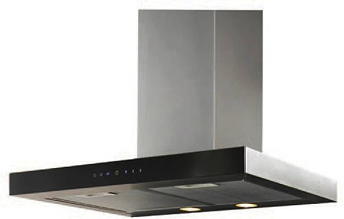 Larger image of Osprey Hoods 700mm Box Cooker Hood & Glass Panel (Stainless Steel).