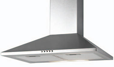 Example image of Osprey Hoods 1000mm Cooker Hood With Light (Stainless Steel).