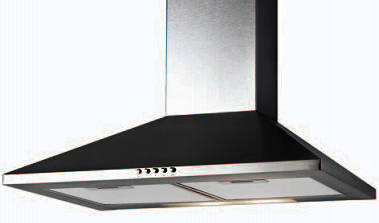 Example image of Osprey Hoods 1100mm Cooker Hood With Light (Black).